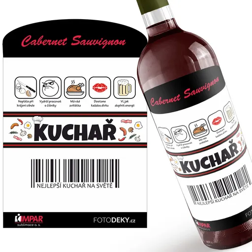 Víno Kuchař 100% (Druh Vína: Červené víno)