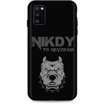 TopQ Samsung A41 silikon Nikdy to nevzdám 54199 (Sun-54199)