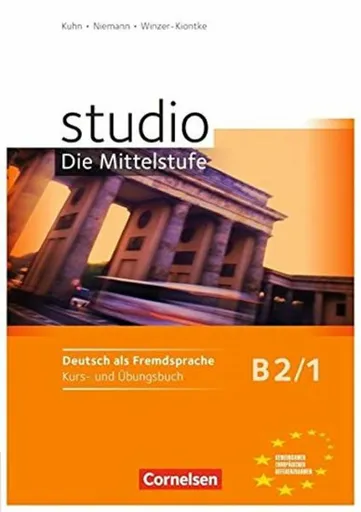 Studio d B2/1 Die Mittelstufe: Kurs- und Übungsbuch + CD - Hermann Funk