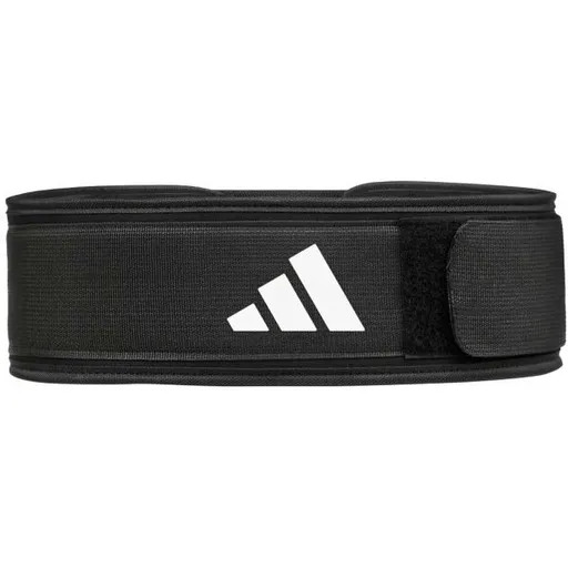 adidas ESSENTIAL WEIGHTLIFTING BELT Posilovací pás, černá, velikost