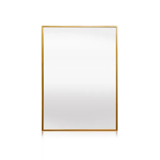 Casa Chic Croxley Nástěnné zrcadlo v kovovém rámu obdélníkové 90 x 60 cm