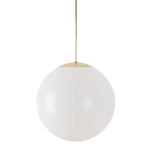 OSMONT ISI62477 ISIS P4 HP závěsné plastové svítidlo mosaz leštěná / bílá IP40 3000 K 58W LED DALI