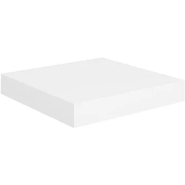 Shumee plovoucí nástěnná bílá 23×23,5×3,8 cm MDF, 323802 (323802)