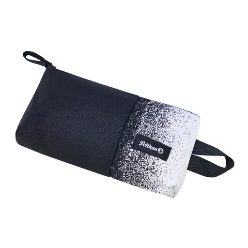 Herlitz - Pouzdro ploché, WOW černo/bílé