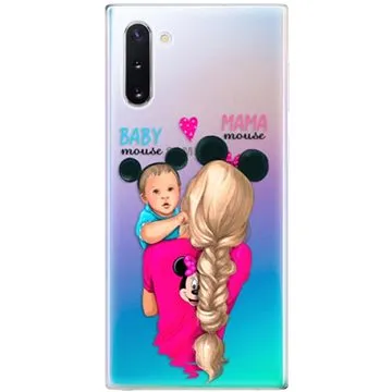 iSaprio Mama Mouse Blonde and Boy pro Samsung Galaxy Note 10 (mmbloboy-TPU2_Note10)