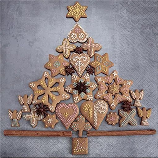 Ubrousek P 33x33 vánoční SDL019100