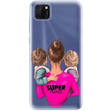 iSaprio Super Mama - Two Boys pro Huawei Y5p (smtwboy-TPU3_Y5p)