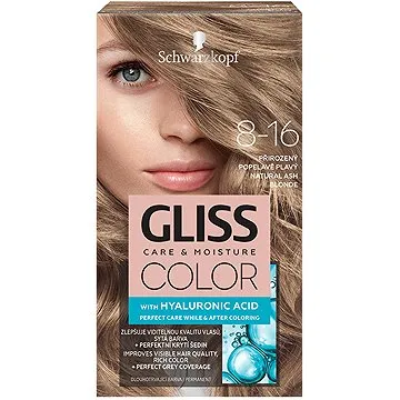 SCHWARZKOPF GLISS Color 8-16 Přirozený popelavý blond 60 ml (9000101622478)