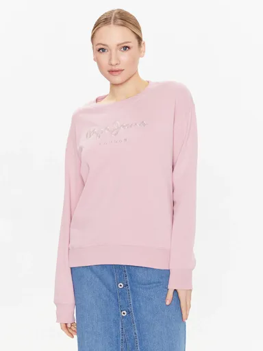 Pepe Jeans dámská růžová mikina Loreta PL581285308 M
