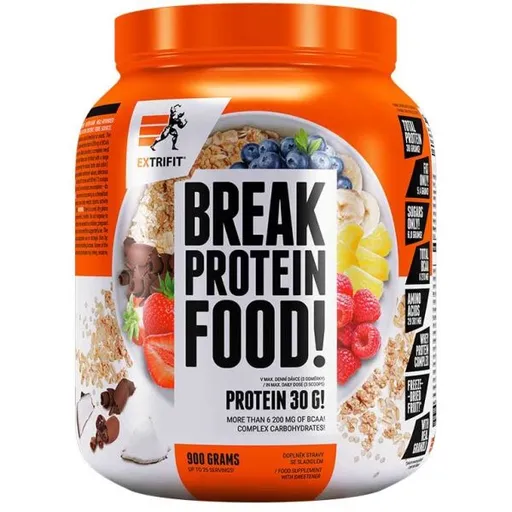 EXTRIFIT BREAK! PROTEIN FOOD 900 g Proteinová kaše, , velikost