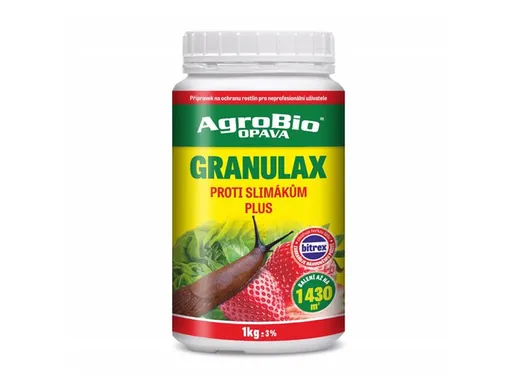 Přípravek proti slimákům AGROBIO Granulax Plus 1kg