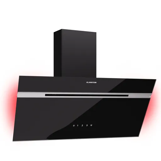 Klarstein Alina digestoř, 80 cm, 600 m³/h, Tichý, EEK A