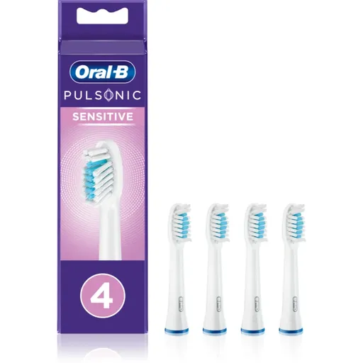 Oral-B Pulsonic Sensitive náhradní hlavice pro zubní kartáček 4 ks