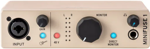 Arturia MiniFuse 1 Champagne