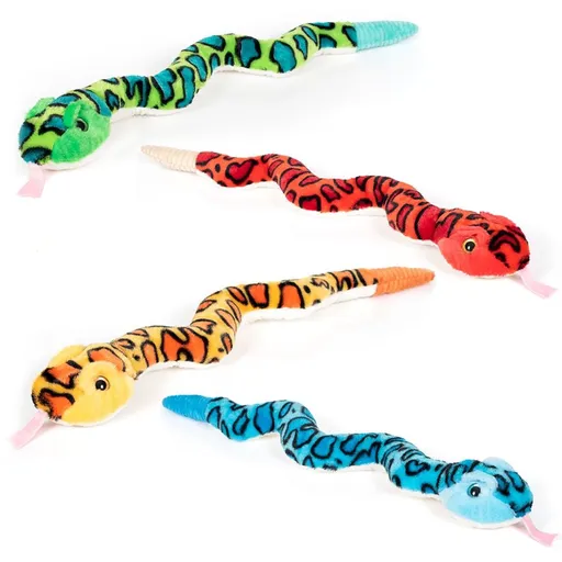 Plyšový had chřestýš se zvukem 80 cm