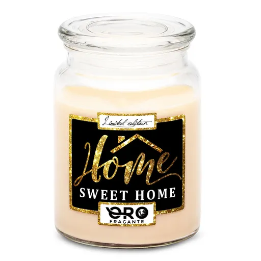 Svíčka Home sweet home (Vůně svíčky: Vanilka)