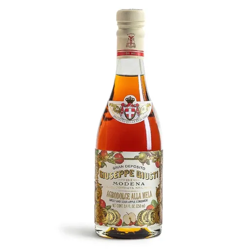 Sladkokyselý kondiment 250 ml, jablko, Giusti