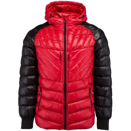 Umbro WILF Lehká pánská prošívaná bunda, červená, velikost