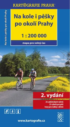 Na kole i pěšky po okolí Prahy /1:200 000