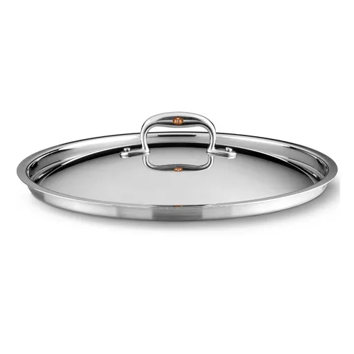 Poklice CON CUORE 22 cm, stříbrná, měď, Ruffoni