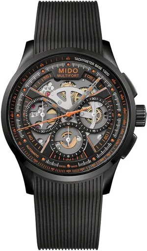 Mido Multifort Skeleton Chronograph M038.662.37.050.00