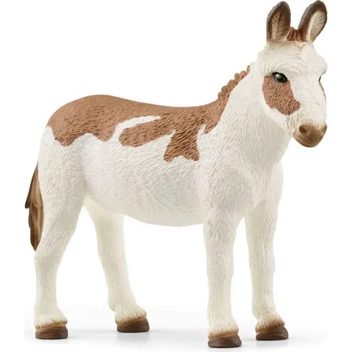 Schleich 13961 Zvířátko Osel americký skvrnitý