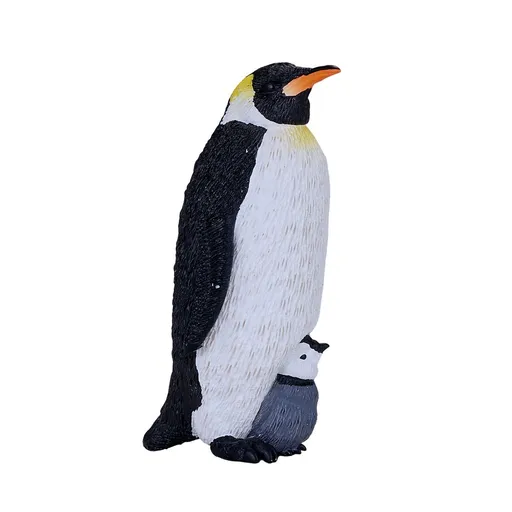 Mojo Tučňák císařský s mládětem figurka