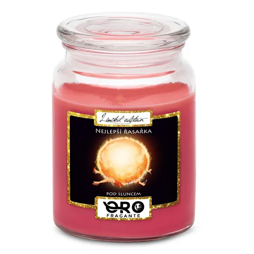 Svíčka Nejlepší řasařka pod sluncem (Vůně svíčky: Višně v čokoládě)