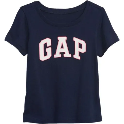 GAP V-HS Dívčí tričko, tmavě modrá, velikost