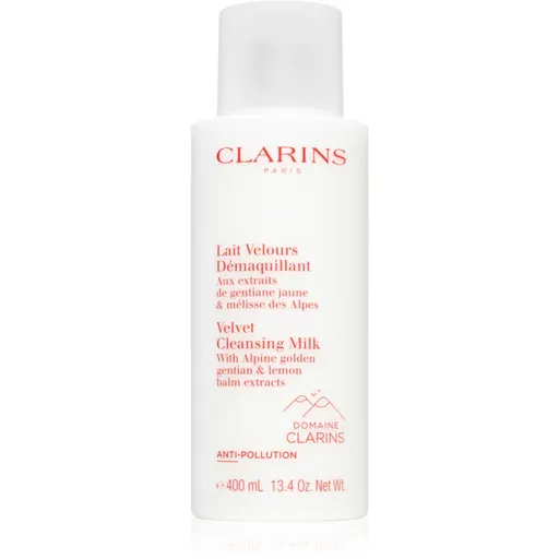 Clarins Velvet Cleansing Milk jemné čisticí mléko 400 ml