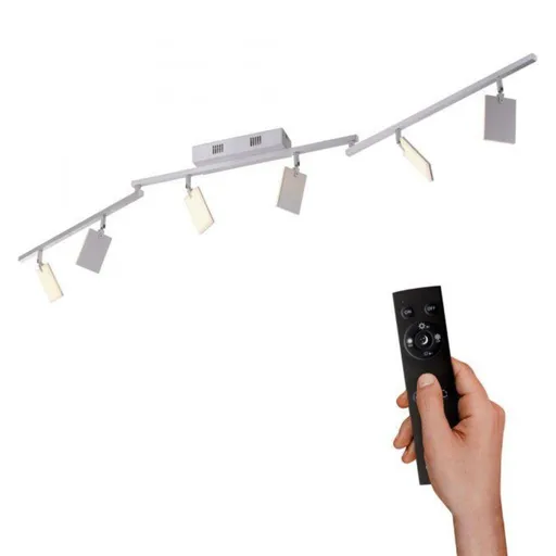 PAUL NEUHAUS PURE-MIRA LED stropní svítidlo stmívatelné CCT paměť 2700-5000K hliník 6358-95