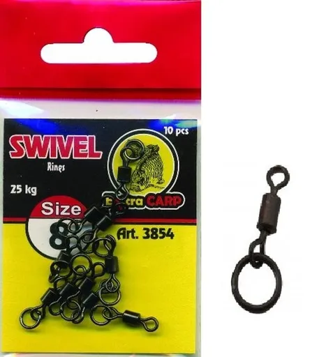 Extra Carp Obratlík s kroužkem vel.8,Extra Carp Obratlík s kroužkem vel.8