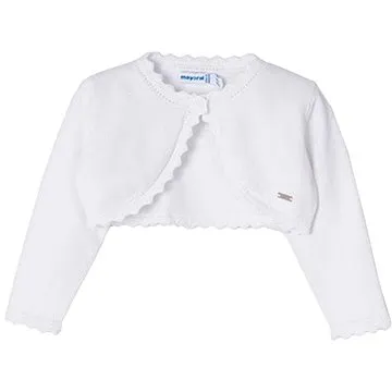 Mayoral Dívčí bolerko bílé (JNBmix039nad)