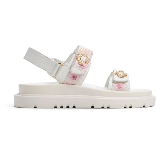 ALDO GEMIMA Dámské sandály, bílá, velikost 40