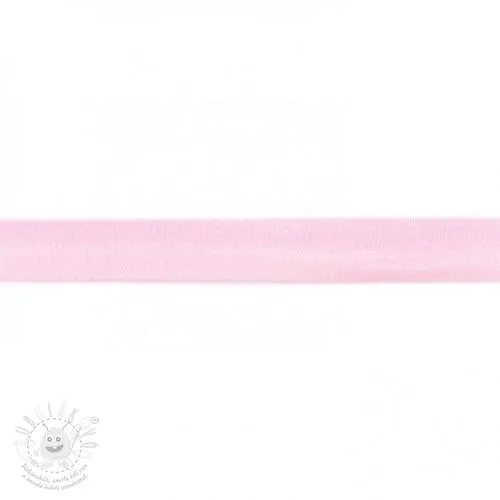 Lemovací proužek úpletový růžová světlá