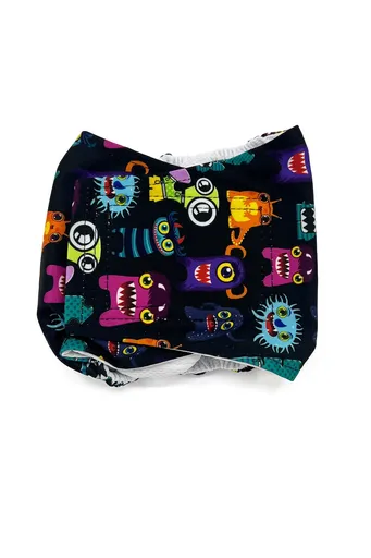 Vsepropejska Carson protiznačkovací pás pro psa Barva: Černá-monstra, Obvod slabin (cm): 30 - 40