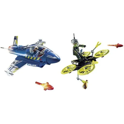 PLAYMOBIL® 70780 Policejní tryskáč Pronásledování dronu