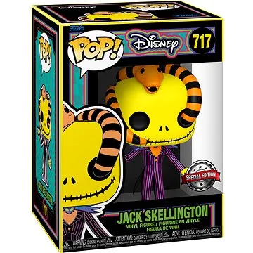 Funko POP! Disney TNBC BLKLT- Jack(snake) (889698649643)