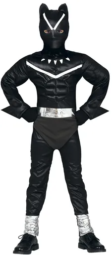 Guirca Dětský kostým - Černý Panter Velikost - děti: M: 115-123 cm