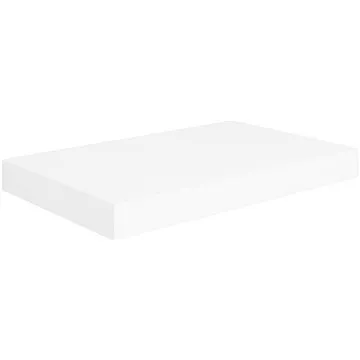 Shumee plovoucí nástěnná bílá 40×23×3,8 cm MDF, 323805 (323805)