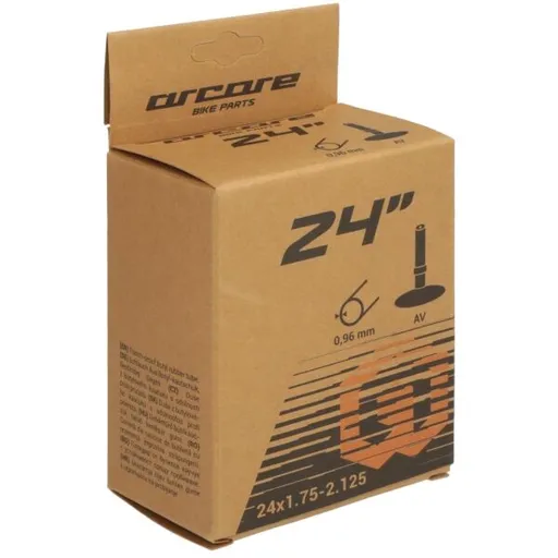 Arcore 24AV 1,75-2,125 Cyklistická duše, černá, velikost