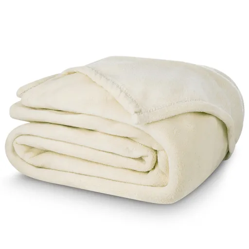 BedTex Deka mikroplyš smetanová, 150 x 200 cm