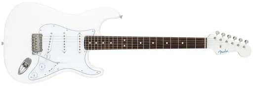 Fender MIJ LE Hybrid II Stratocaster Blanc RW WH
