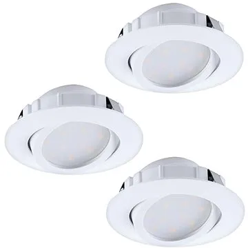 Eglo - SADA 3x LED podhledové svítidlo 3xLED/6W/230V (67443)