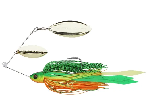 Savage gear třpytka spinnerbait da lil bush firetiger - 13 cm 20 g
