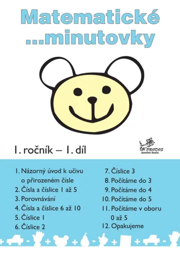Matematické minutovky pro 1. ročník / 1. díl - Hana Mikulenková, kolektiv autorů