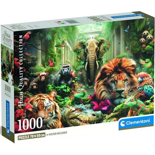Clementoni puzzle 1000  Mystická Džungle