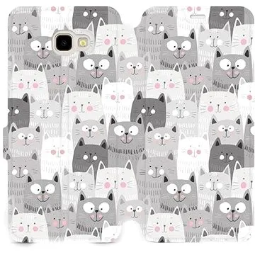 Flipové pouzdro na mobil Samsung Galaxy J4 Plus 2018 - M099P Kočičky (5903226503612)