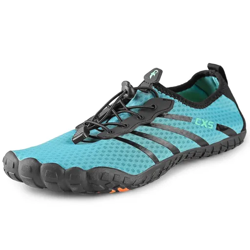 Canis (CXS) Barefoot boty CXS SEAMAN - Tyrkysová / černá | 42