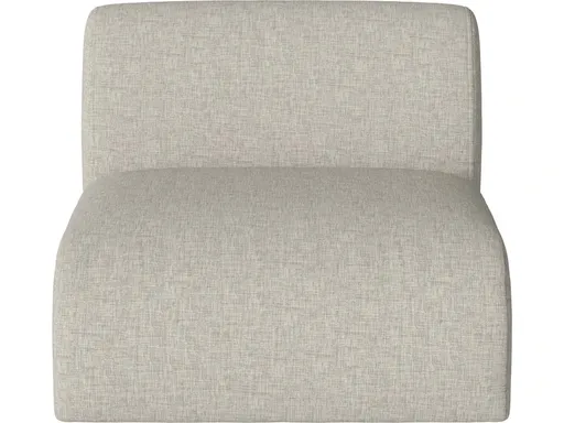 Křeslo Núvol Small Back - Přídavný modul Bolia Varianta: Nantes - Smooth weave, Sand